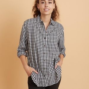 Marine Layer Gingham Button Down